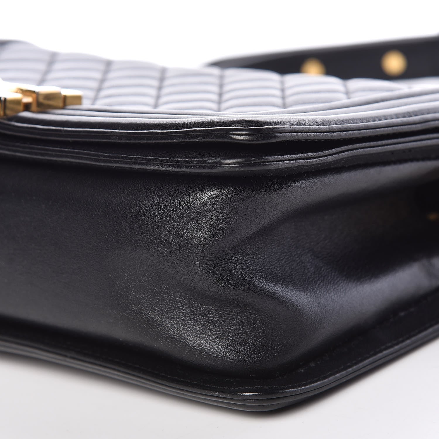 Chanel Calfskin Quilted Medium Boy Flap Black 7 of 13