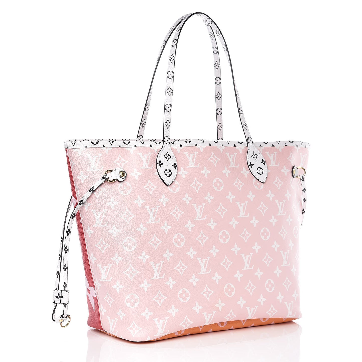 Monogram Giant Neverfull MM Rouge