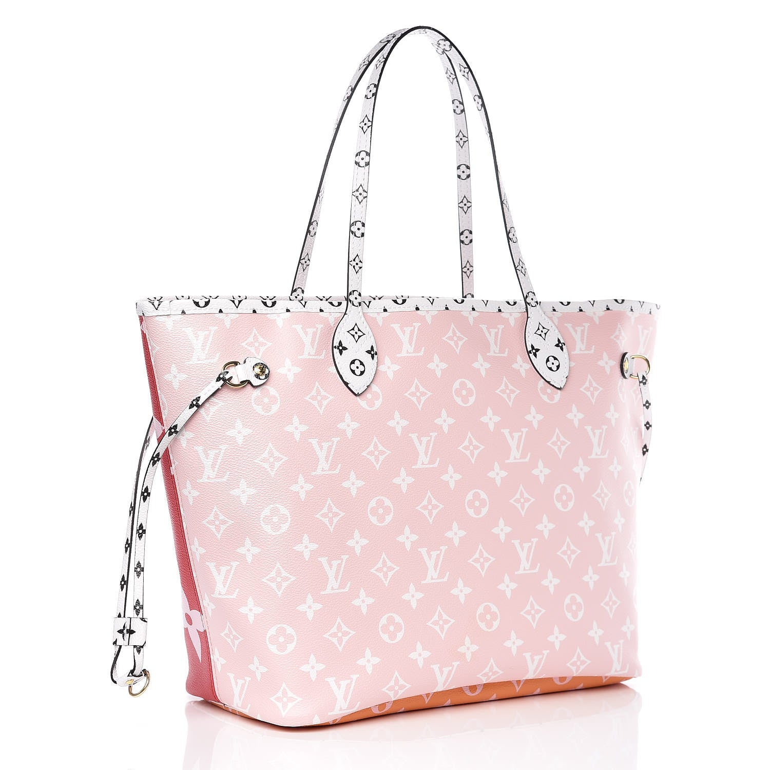 Louis Vuitton Monogram Giant Neverfull MM Rouge 3 of 10