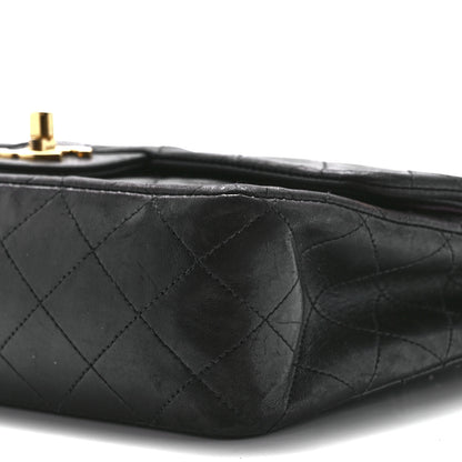Chanel Lambskin Quilted Medium Double Flap Black 12 of 12