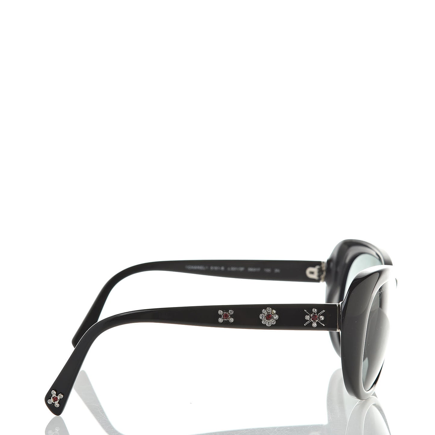 Crystal CC Sunglasses 5151-B Black