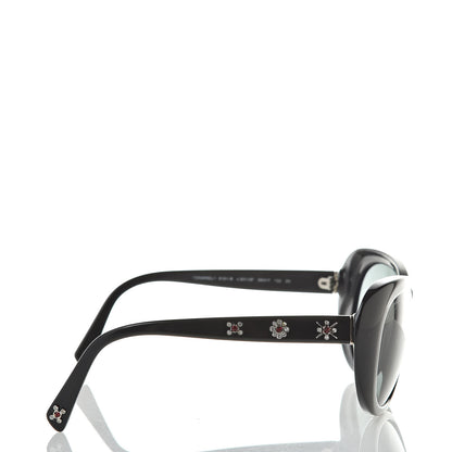 Chanel Crystal CC Sunglasses 5151-B Black 3 of 8