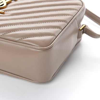 Saint Laurent Calfskin Matelasse Monogram Lou Camera Bag Dusty Grey 7 of 7