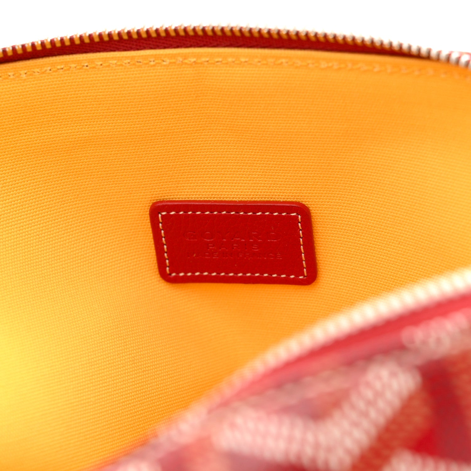 Goyard Goyardine Vendome Toiletry Pouch Red 11 of 12