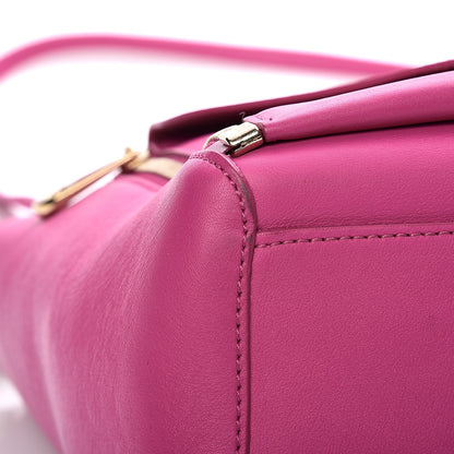 Mulberry Silky Calf Small Willow Tote Fuchsia 10 of 13