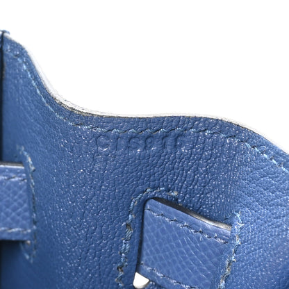 Hermes Epsom Kelly Sellier 32 Bleu Brighton 6 of 13