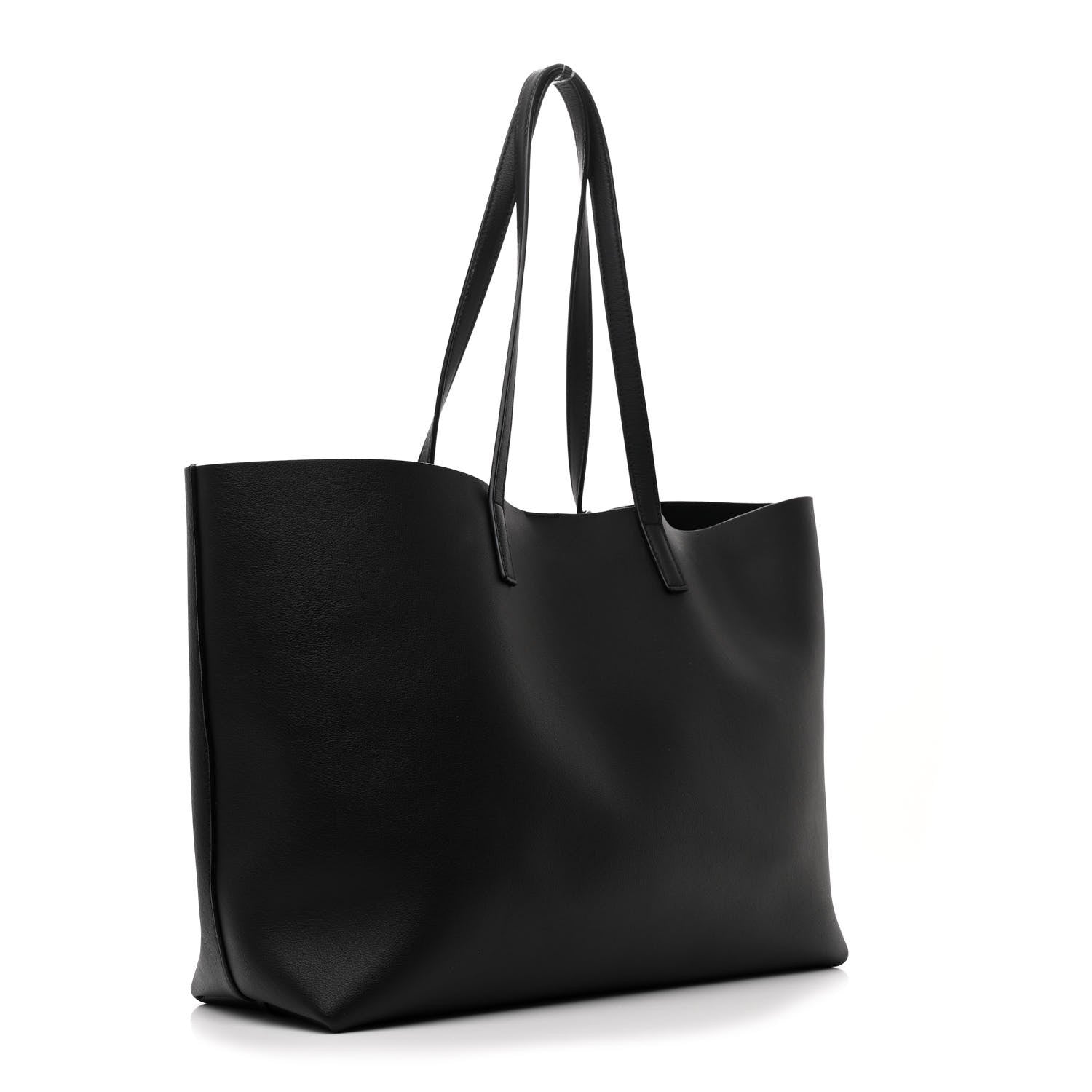 Saint Laurent Calfskin Large Shopping Tote Black 4 of 13
