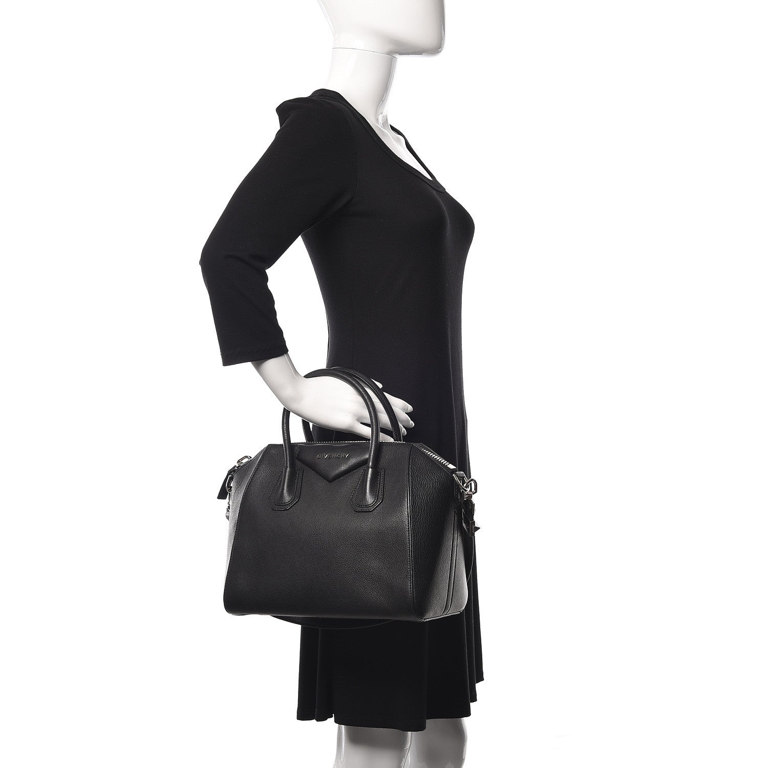 Givenchy Sugar Goatskin Small Antigona Black 2 of 14