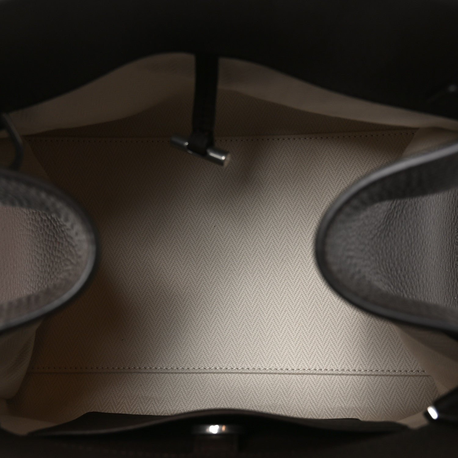 The Row Grained Calfskin Soft Margaux 10 Bag Deep Brown 5 of 9