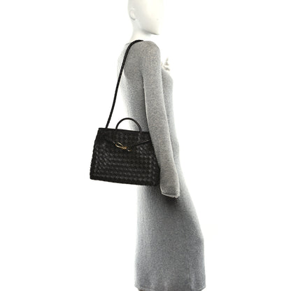 Bottega Veneta Nappa Intrecciato Medium Andiamo Shoulder Bag Fondant 2 of 9