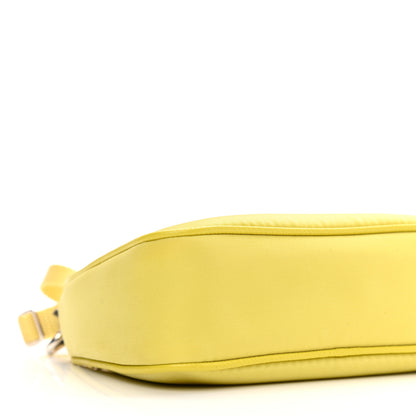 Prada Tessuto Nylon Saffiano Mini Re-Edition 2000 Shoulder Bag Ananas 9 of 10