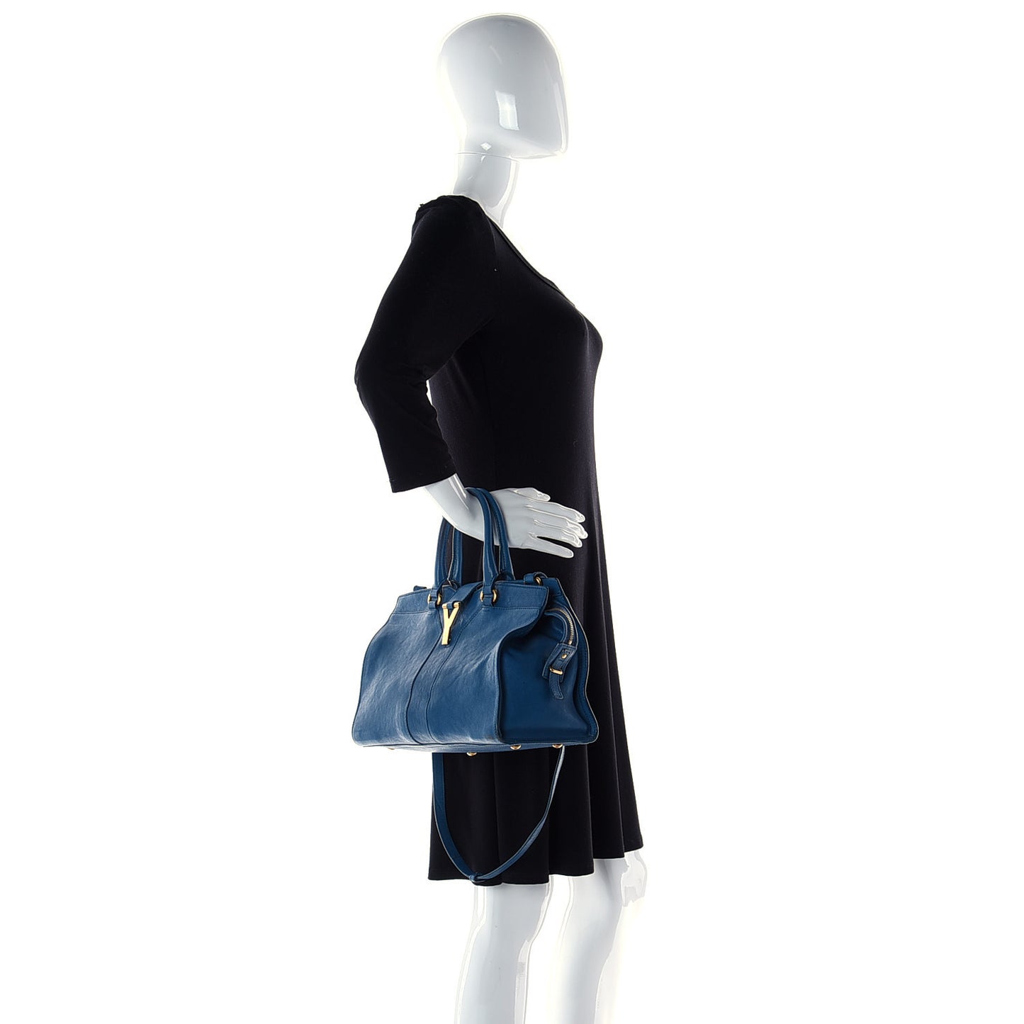 Sheepskin Small Cabas ChYc Blue