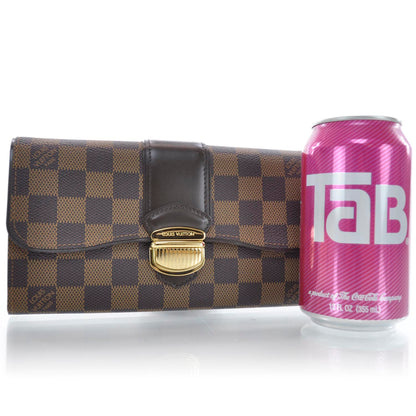 Louis Vuitton Damier Ebene Sistina Wallet 2 of 8