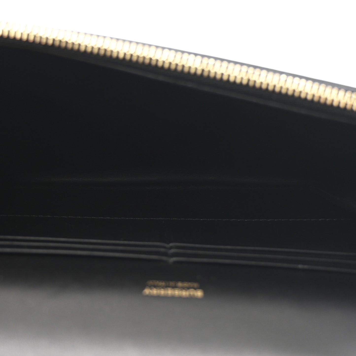 Calfskin Monogram TB Mini Flat Crossbody Bag Black