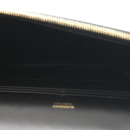 Burberry Calfskin Monogram TB Mini Flat Crossbody Bag Black 5 of 9