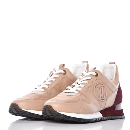 Louis Vuitton Calfskin Suede Run Away Sneakers 38 3 of 7