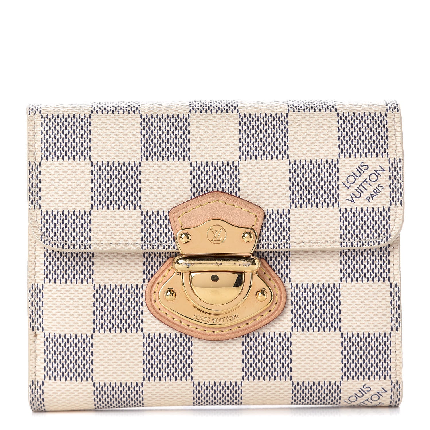 Louis Vuitton Damier Azur Joey Wallet 1 of 7
