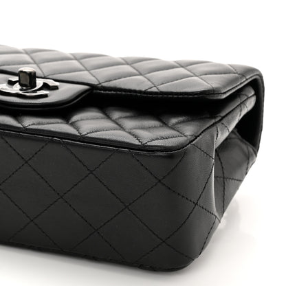 Chanel Lambskin Quilted Mini Rectangular Flap So Black 9 of 9
