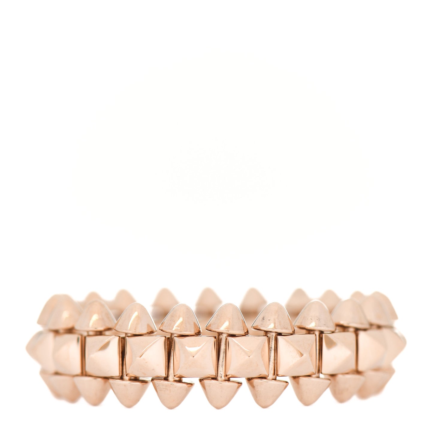 18K Pink Gold SM Clash De Cartier Ring 52 6