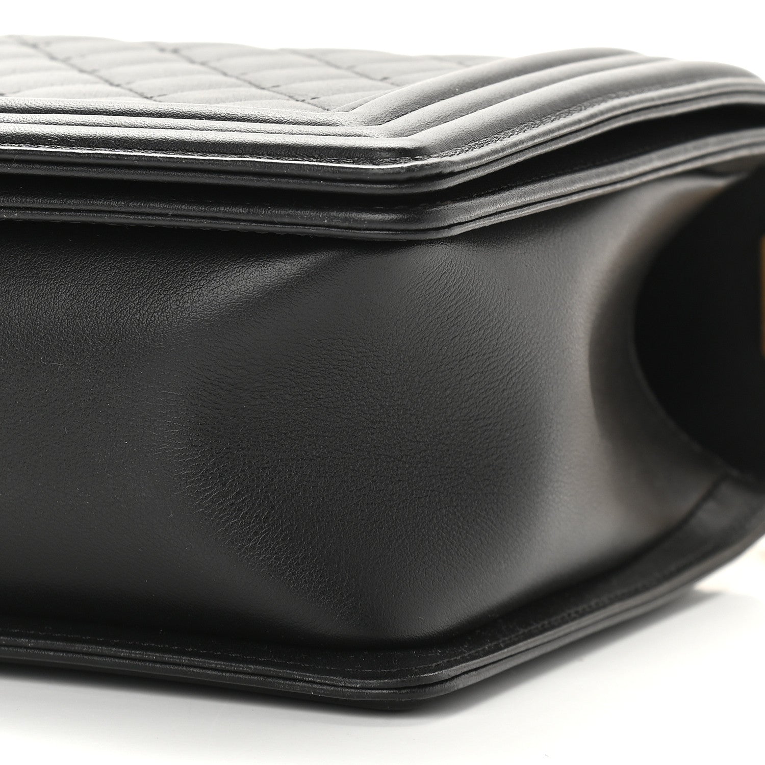 Chanel Calfskin Quilted New Medium Boy Flap Black 9 of 9