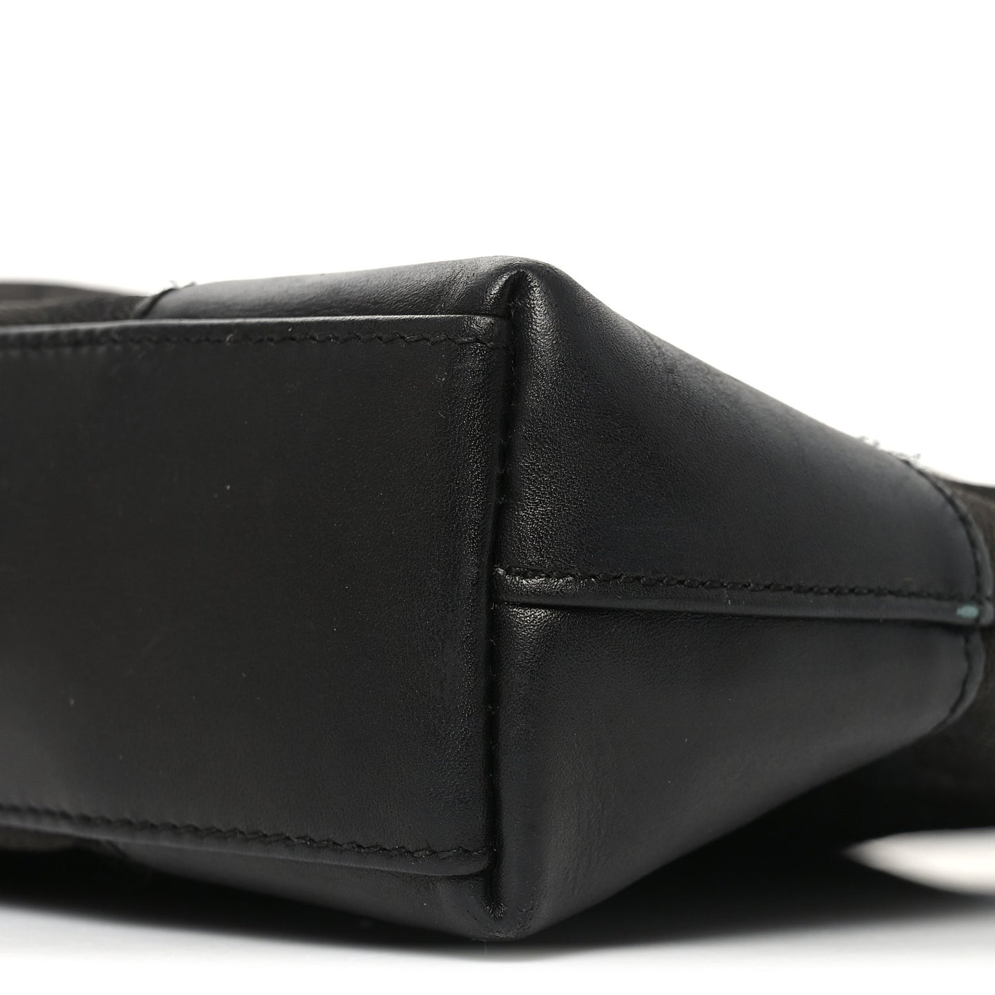 GG Monogram Shoulder Bag Black