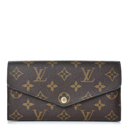 Louis Vuitton Monogram Sarah Wallet NM 1 of 7