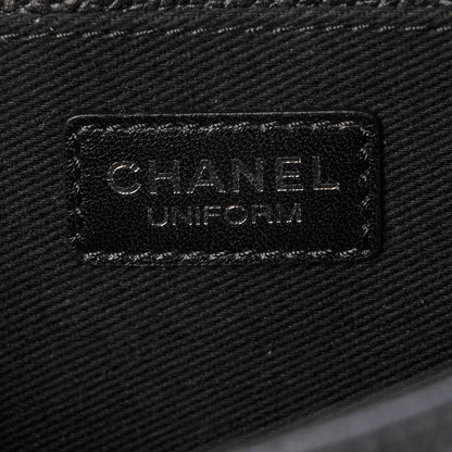 Chanel Grained Calfskin Quilted 2.55 Reissue Flap Belt Bag Clutch Black 5 of 7