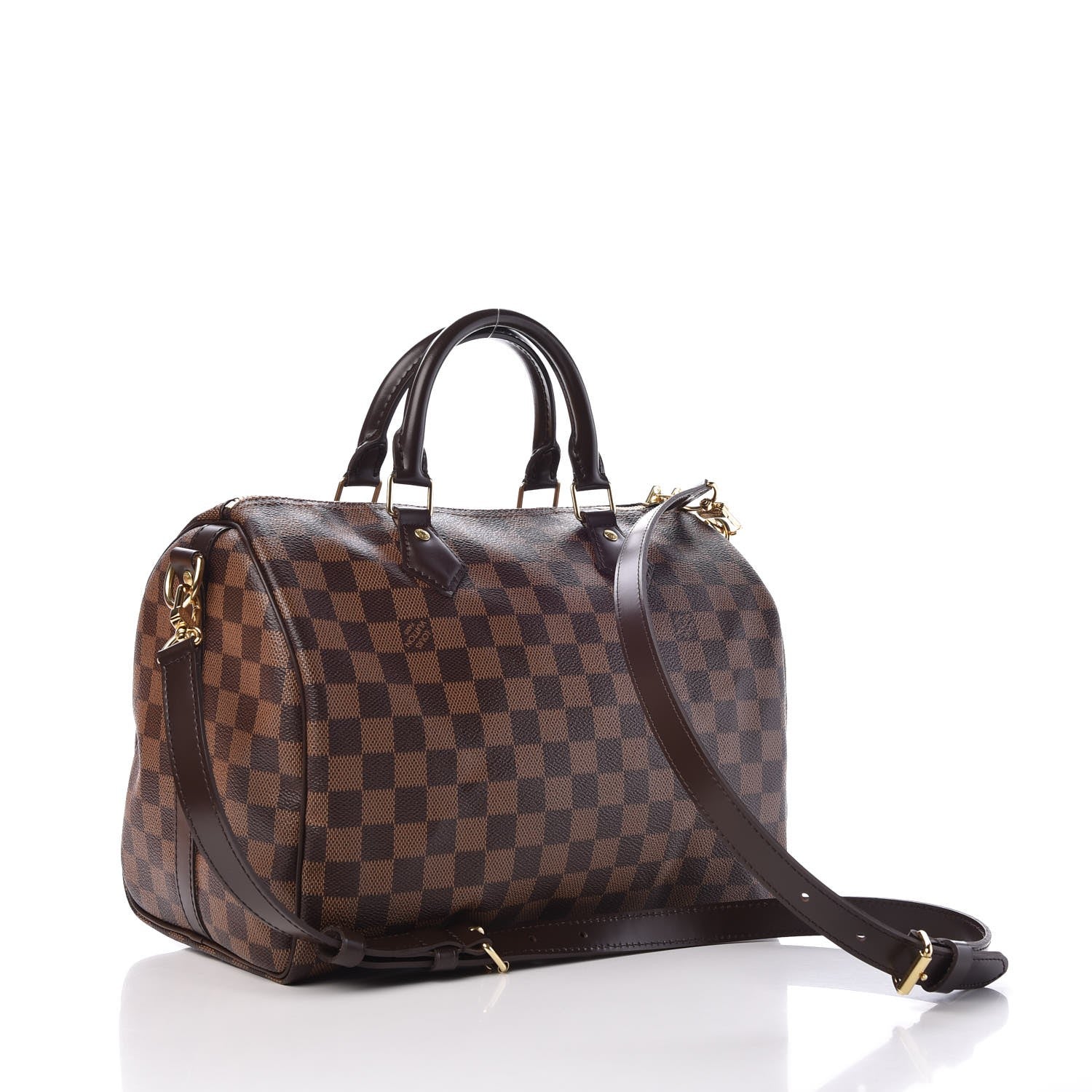 Louis Vuitton Damier Ebene Speedy Bandouliere 30 3 of 9