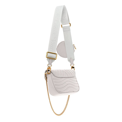 Louis Vuitton Calfskin New Wave Multi Pochette Brume 3 of 10