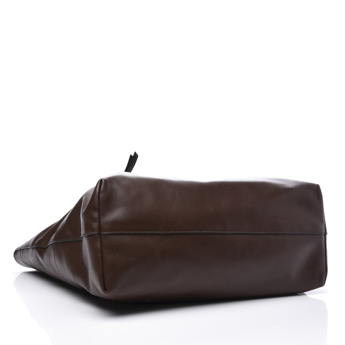 Vitello Soft Calfskin Shopping Tote Bruciato