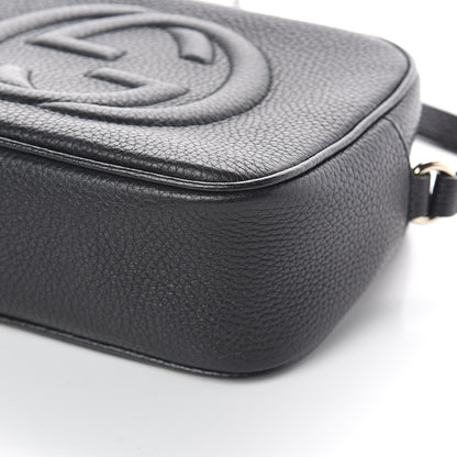 Gucci Pebbled Calfskin Small Soho Disco Bag Black 9 of 9
