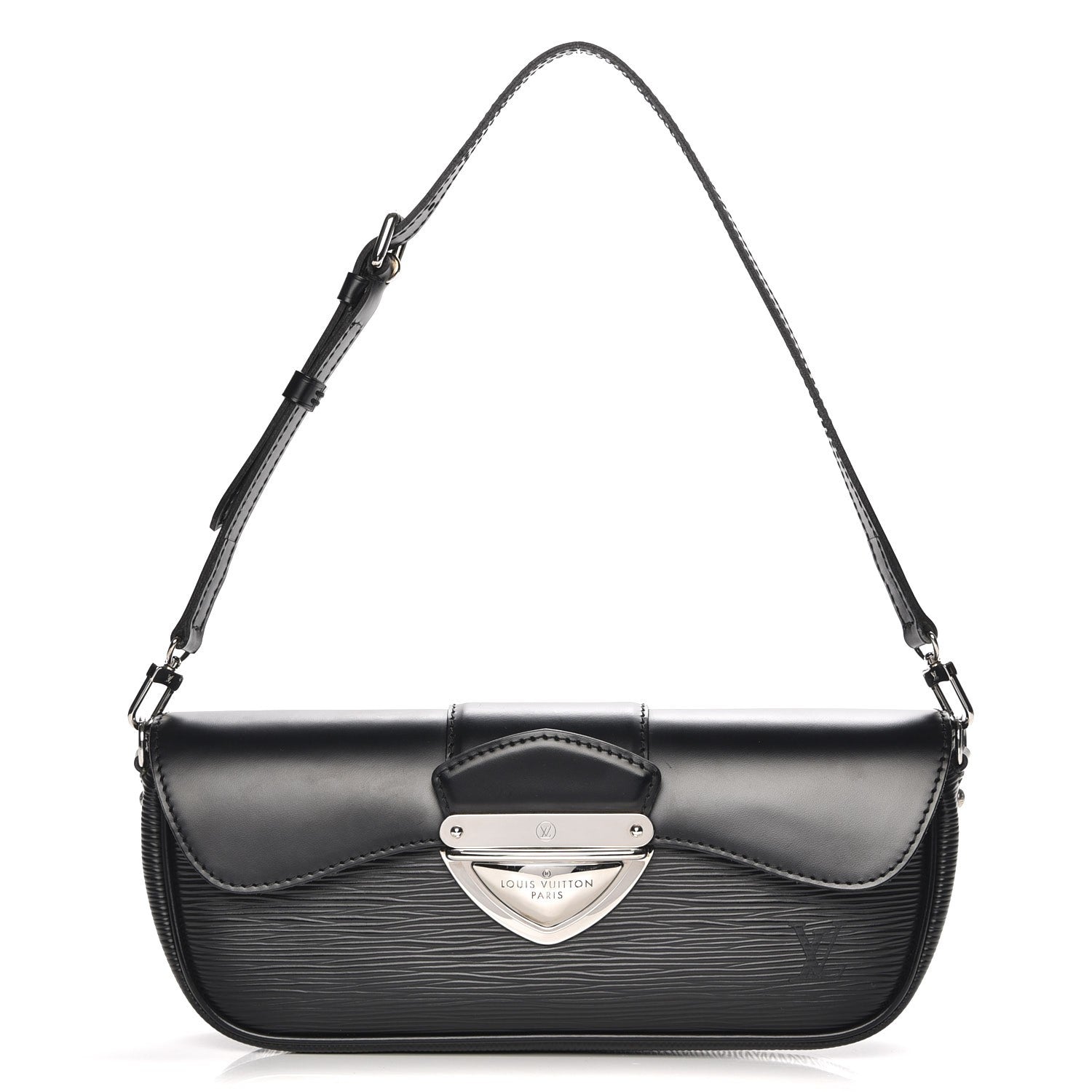 Louis Vuitton Epi Montaigne Pochette Black 1 of 10