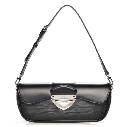 Louis Vuitton Epi Montaigne Pochette Black 1 of 10
