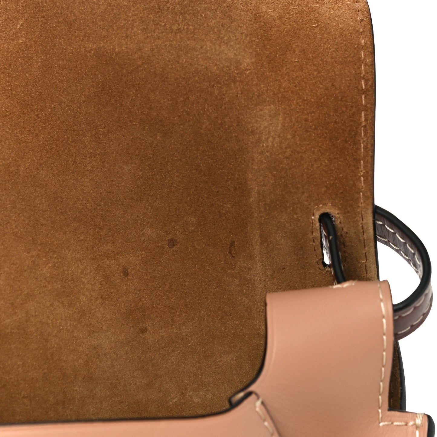 Calfskin Small Gate Crossbody Bag Taupe