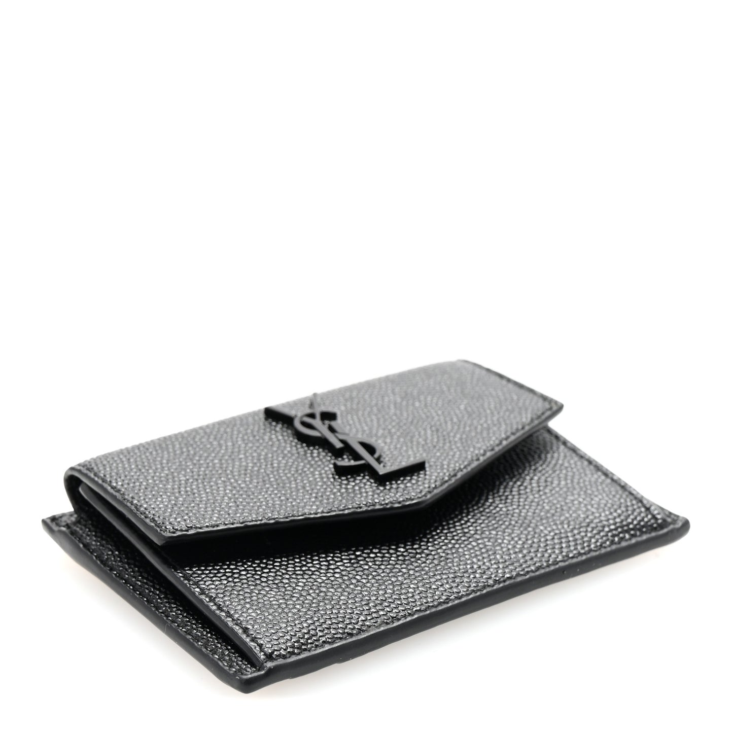 Grain de Poudre Uptown Card Holder Black