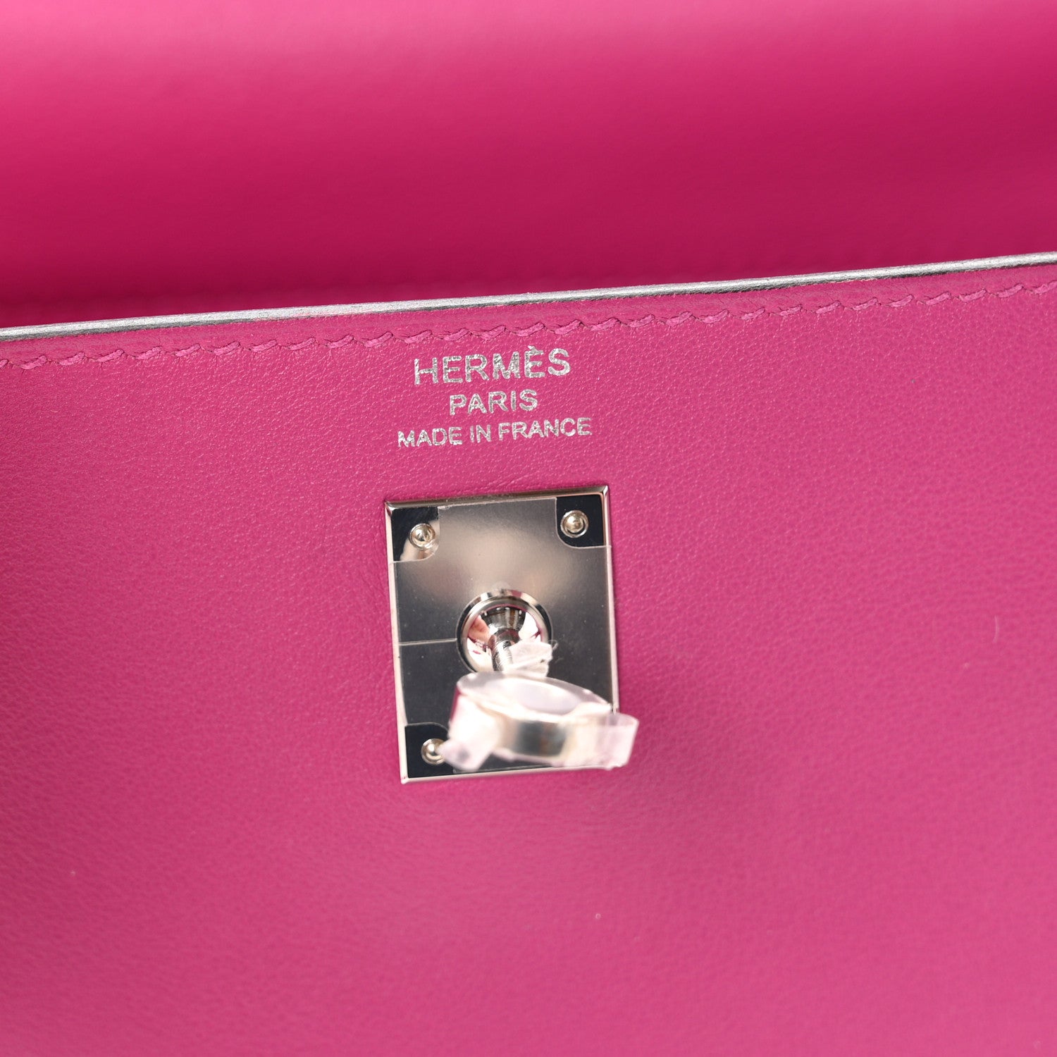 Hermes Swift Kelly Retourne 25  Rose Pourpre 5 of 9