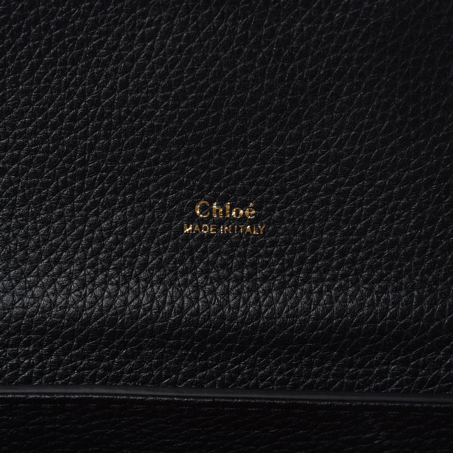 Grained Calfskin Medium Aby Day Shoulder Bag Black