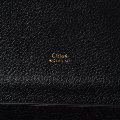 Chloe Grained Calfskin Medium Aby Day Shoulder Bag Black 6 of 10