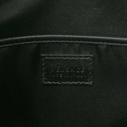 Versace Vitello Calfskin Signature Tote Black 6 of 9