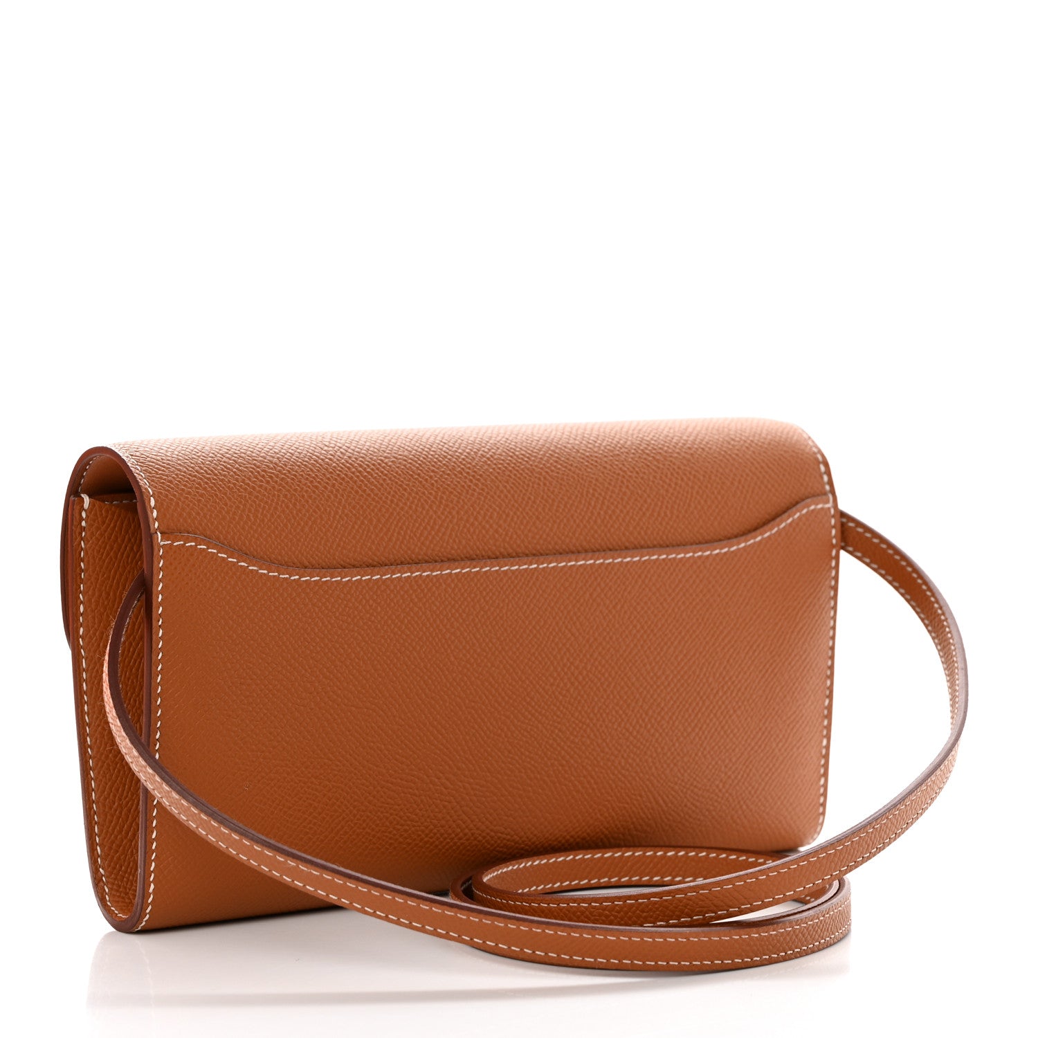 Hermes Epsom Constance Long Wallet To Go Gold 3 of 10