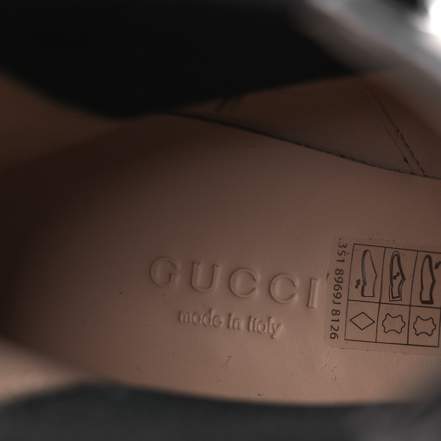Gucci Magnum Calfskin Logo Ankle Boots 36 Black 9 of 12