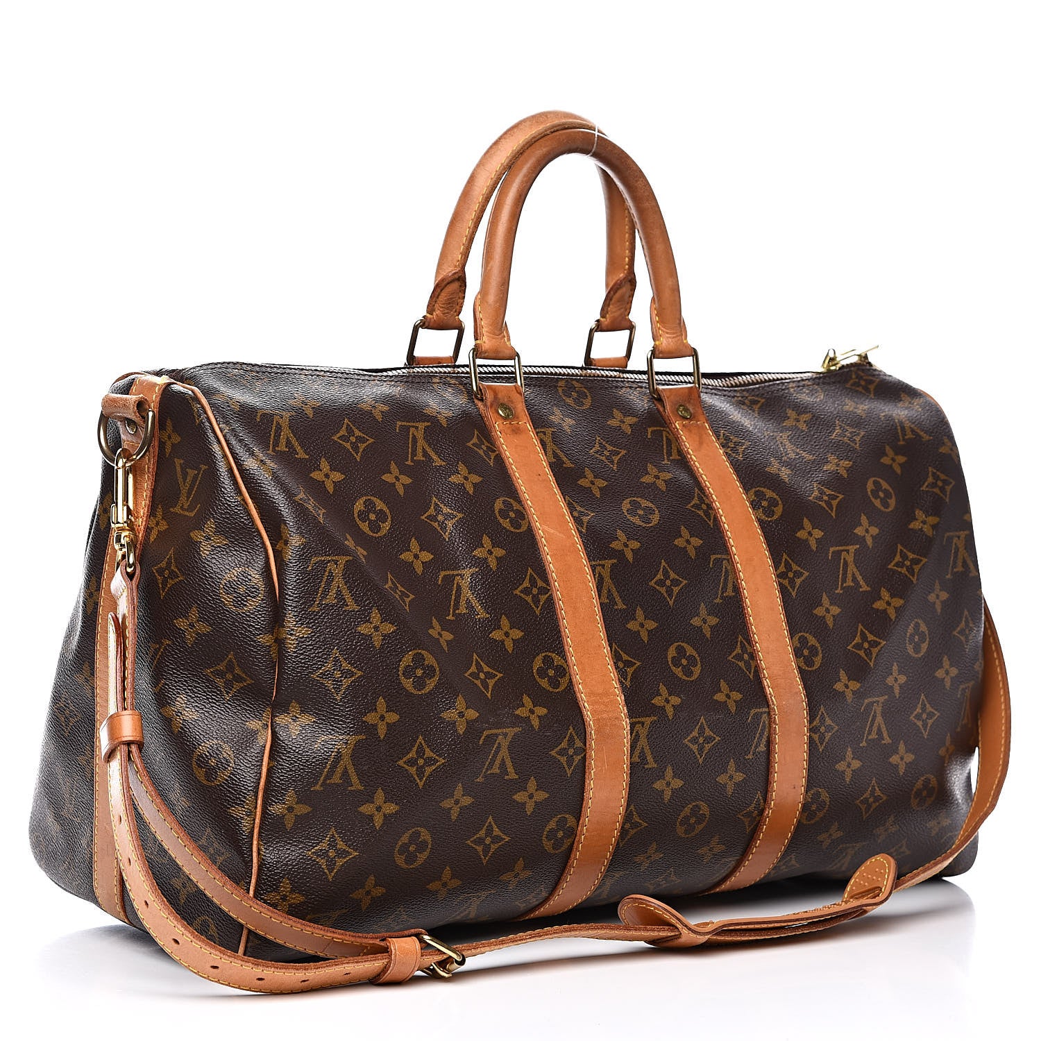 Louis Vuitton Monogram Keepall Bandouliere 45 3 of 17