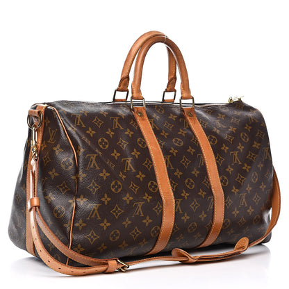 Louis Vuitton Monogram Keepall Bandouliere 45 3 of 17