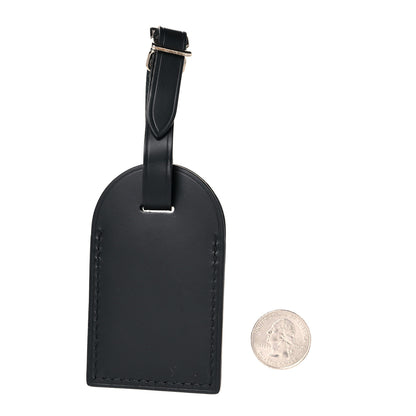 Louis Vuitton Calfskin Vivienne Luggage Tag Black 2 of 4