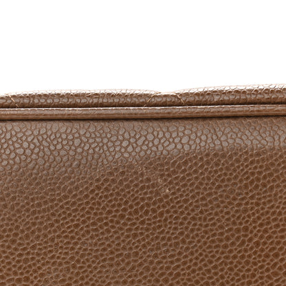 Chanel Caviar Quilted Sun Medallion Shoulder Bag Brown 11 of 21