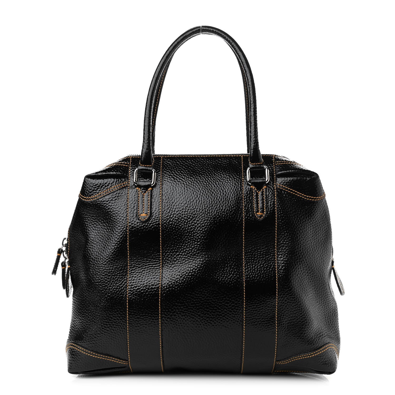 Fendi Grained Calfskin Large B Mix Tote Black 1 of 10