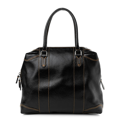 Fendi Grained Calfskin Large B Mix Tote Black 1 of 10