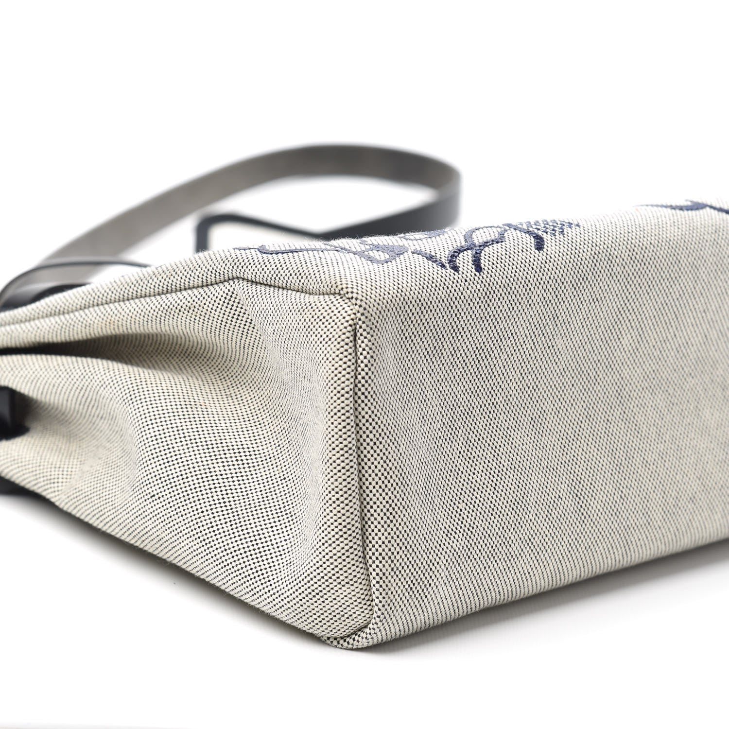 Hermes Vache Hunter Toile Pegase Pop Herbag Zip Retourne 31 PM Bleu Indigo 8 of 9