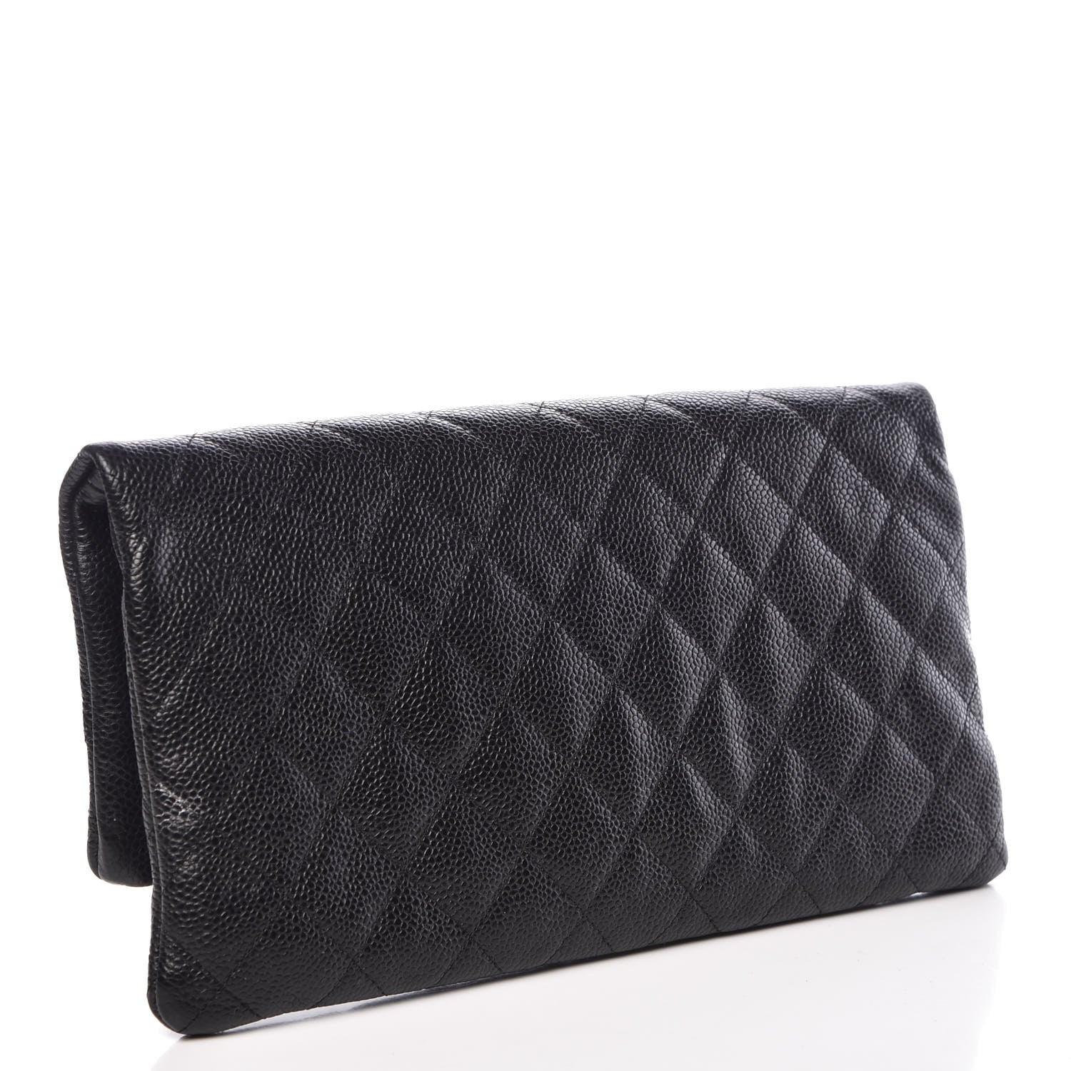 Chanel Caviar Quilted CC Beauty Clutch Black 3 of 11