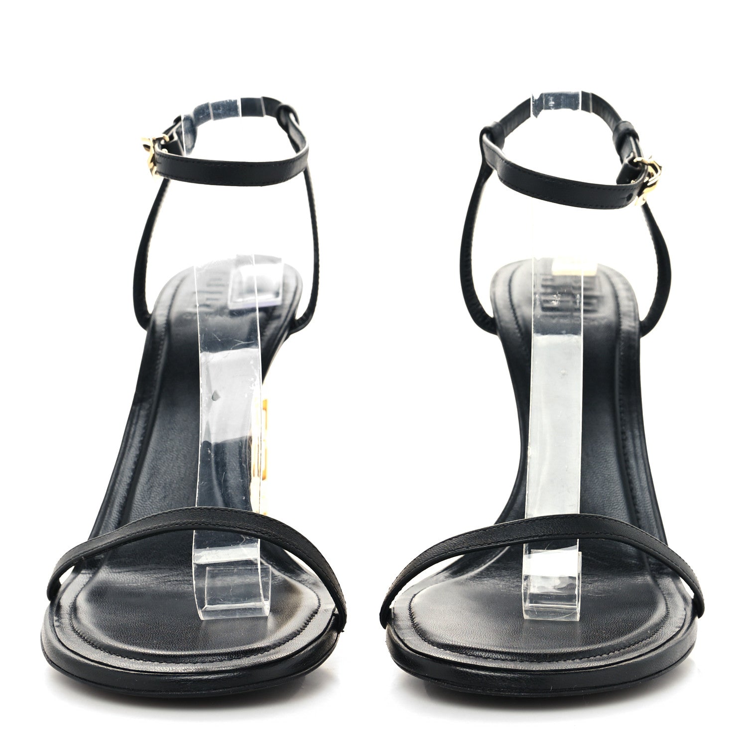 Givenchy Smooth Nappa G Cube 105mm Sandals 40 Black 2 of 8